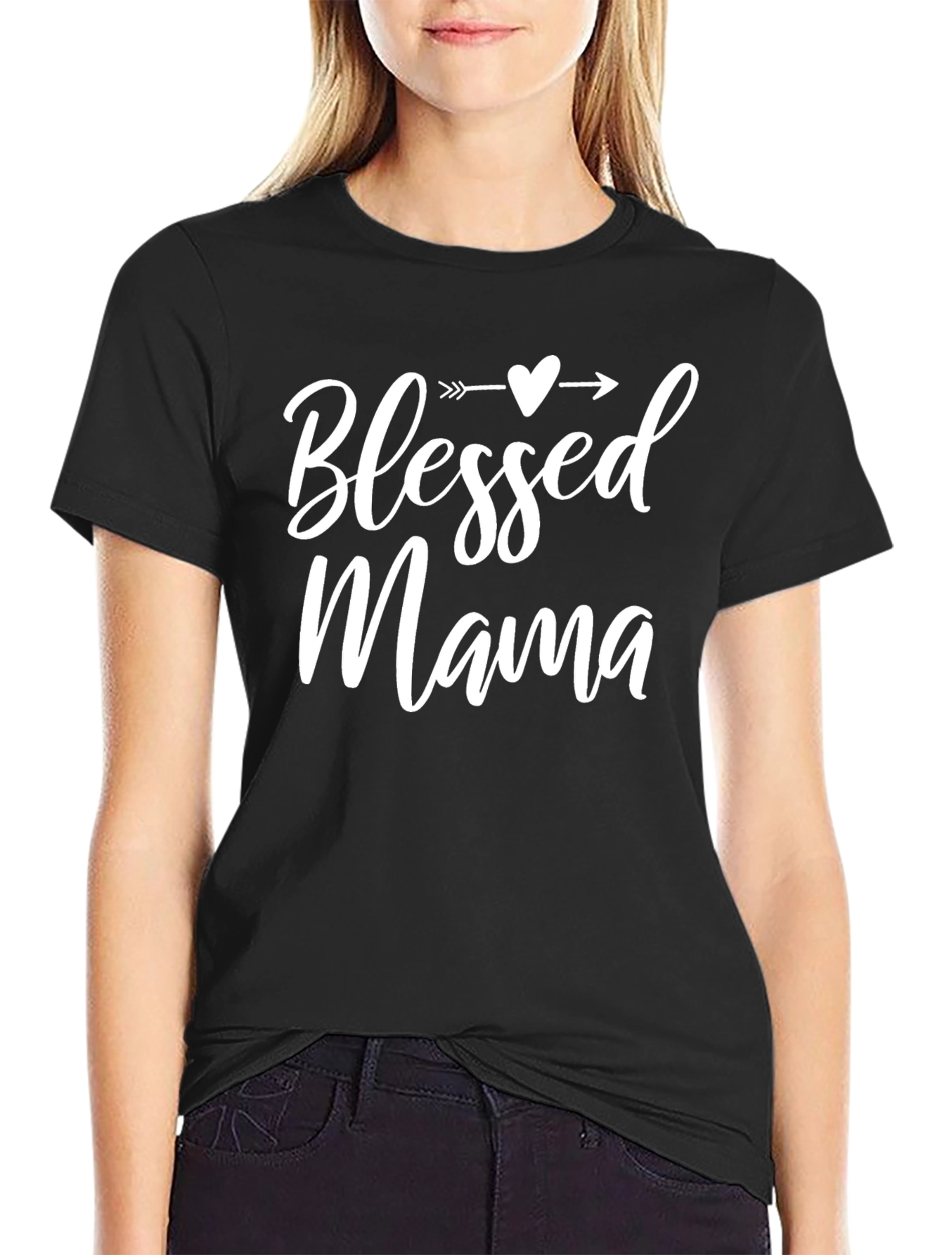 Blessed Mama T-Shirt - Cute Womens Tee