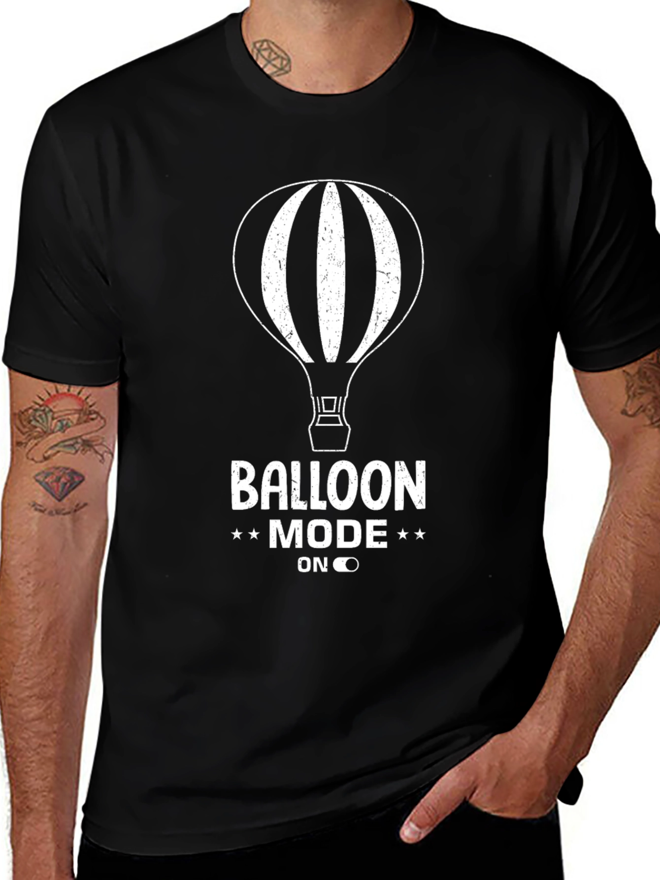 Balloon Mode On Graphic T-Shirt