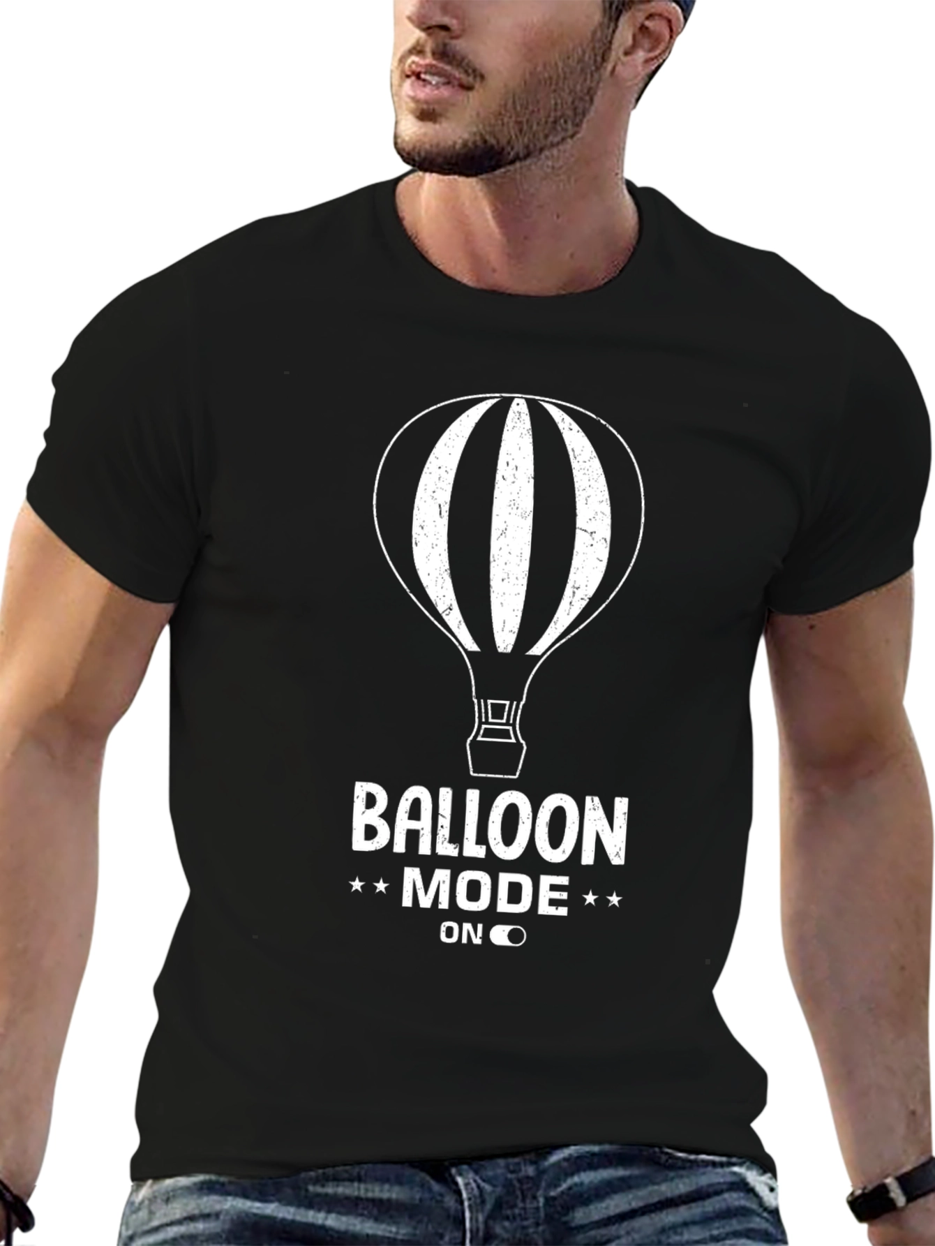 Balloon Mode On Graphic T-Shirt