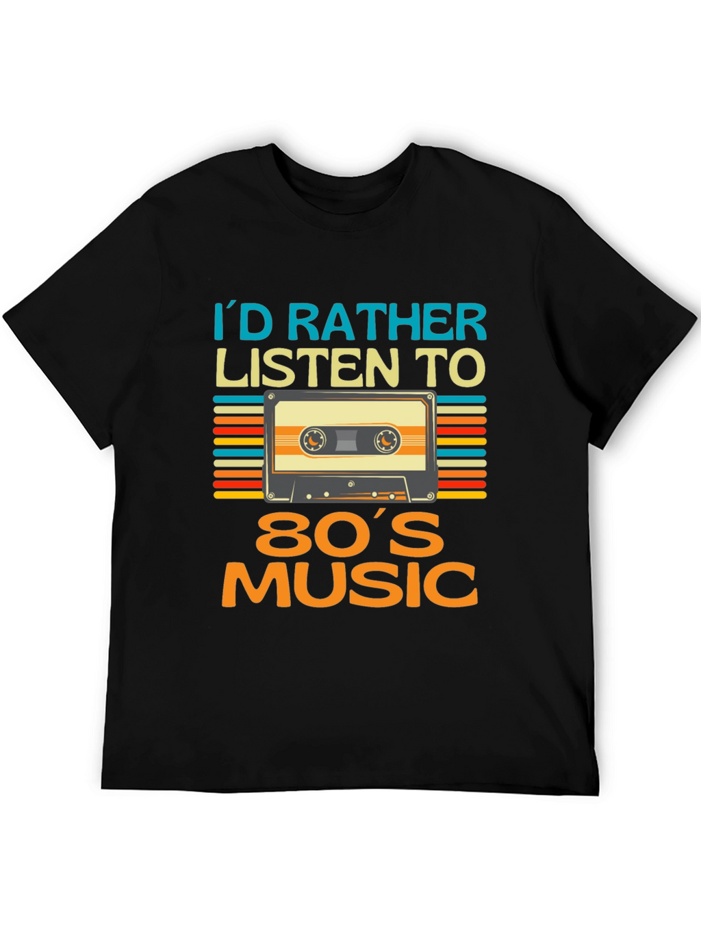 Retro 80s Music T-Shirt
