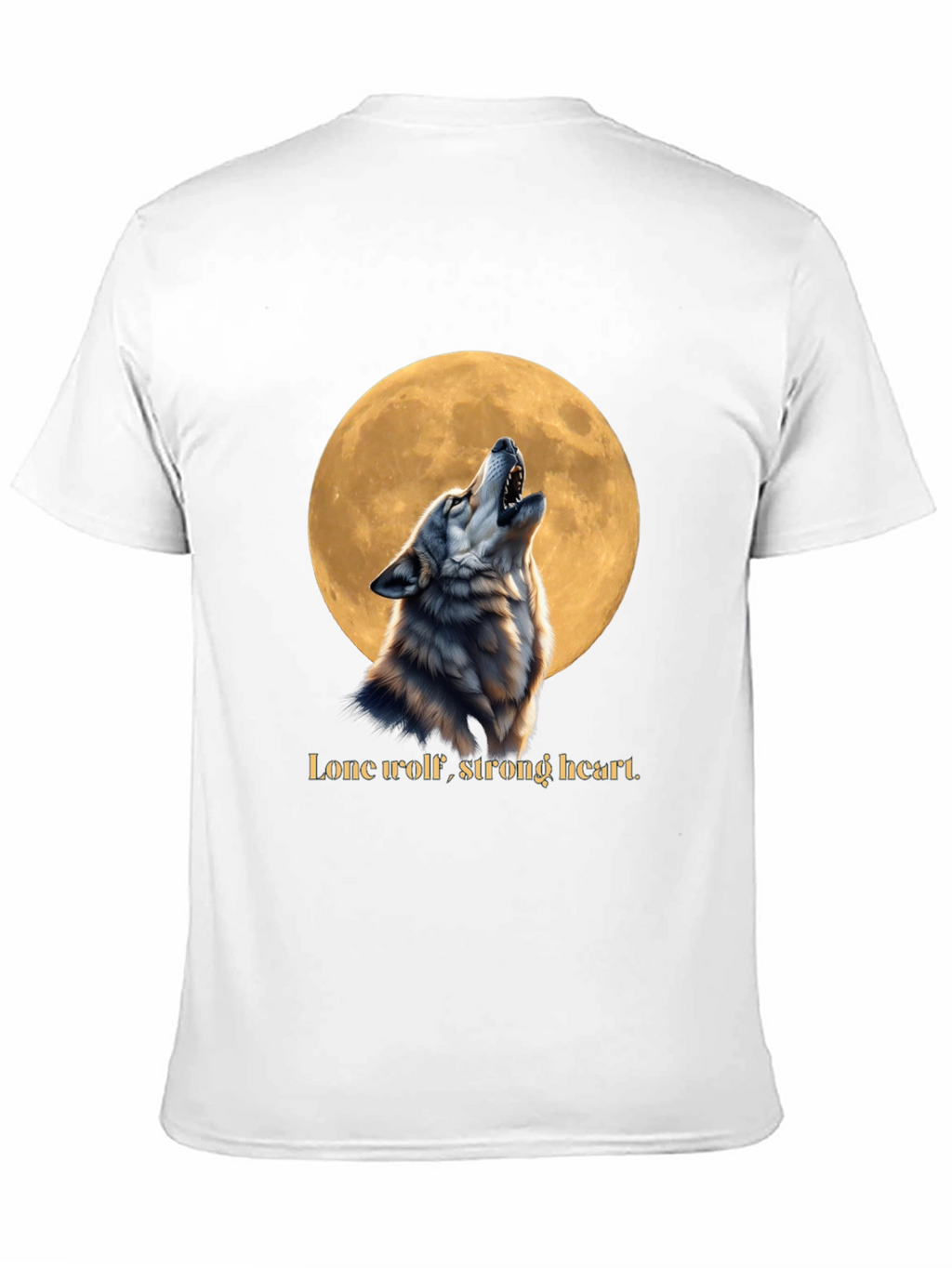 Lone Wolf Strong Heart T-Shirt