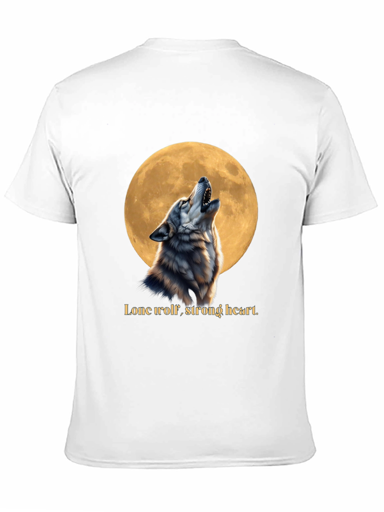 Lone Wolf Strong Heart T-Shirt