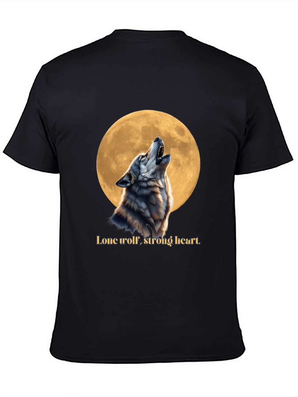 Lone Wolf Strong Heart T-Shirt
