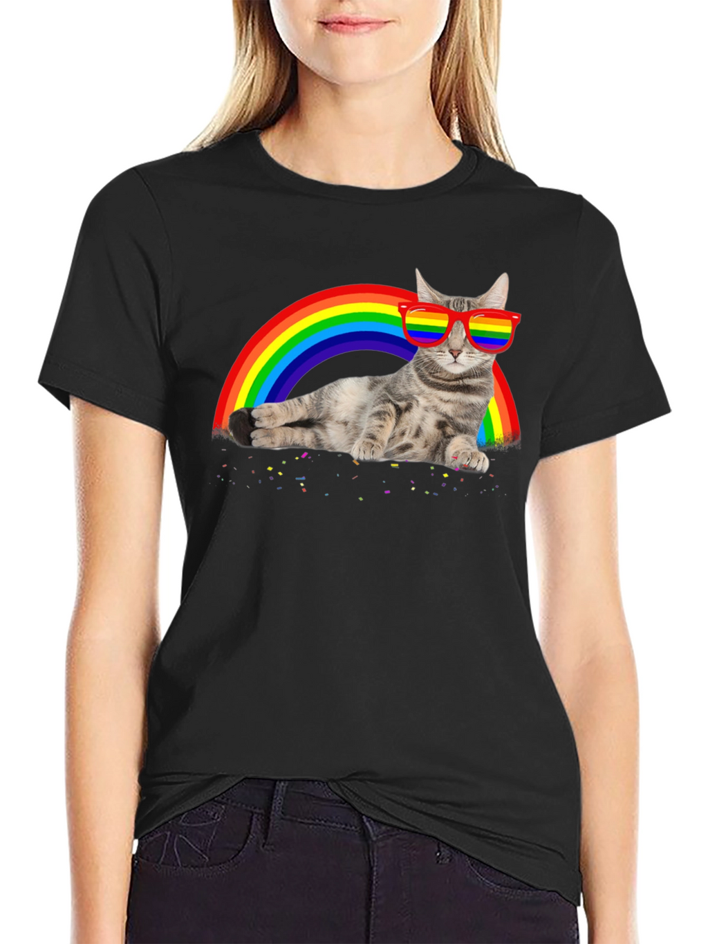 Rainbow Cat T-Shirt