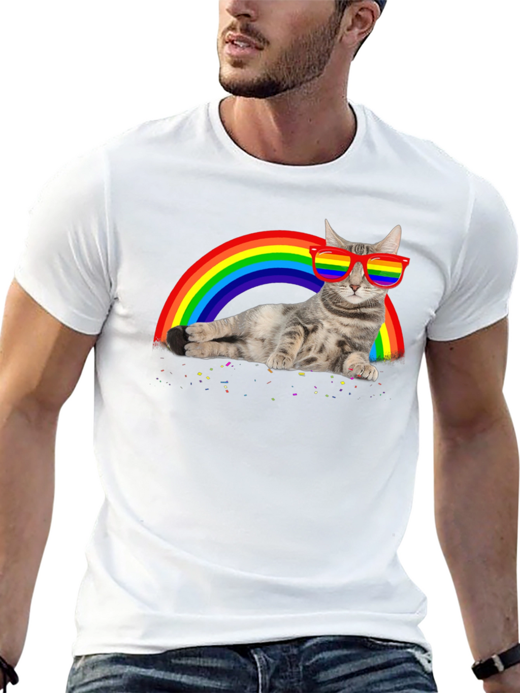 Rainbow Cat T-Shirt