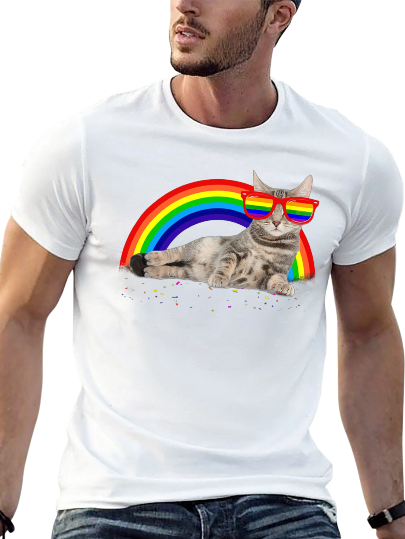 Rainbow Cat T-Shirt