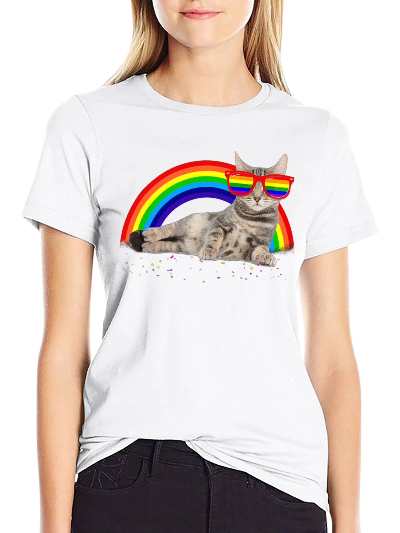 Rainbow Cat T-Shirt