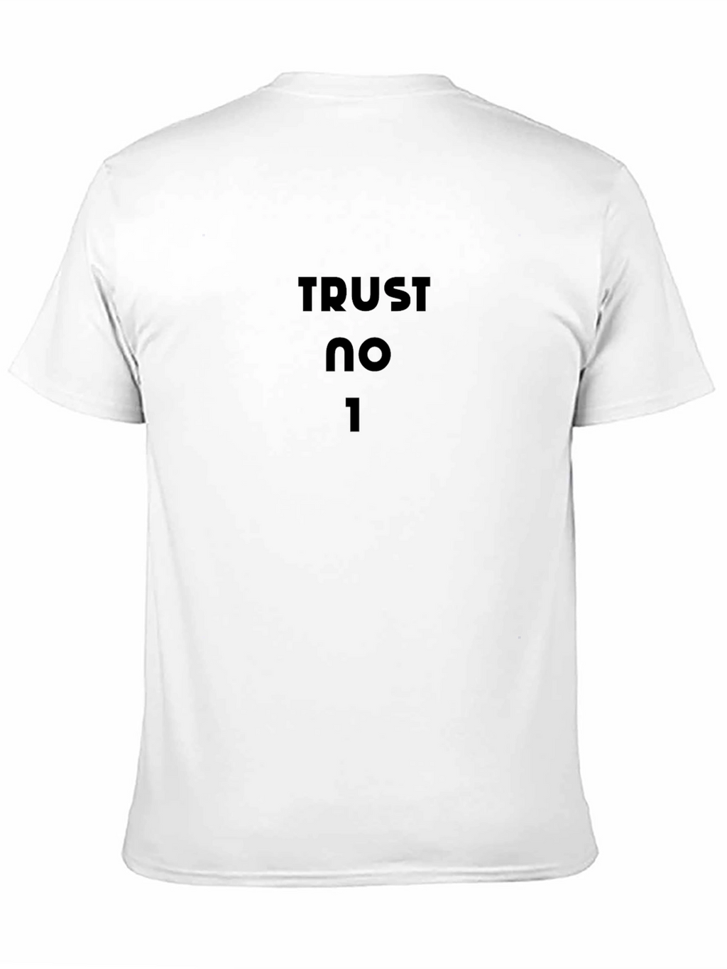Trust No One Black T-Shirt