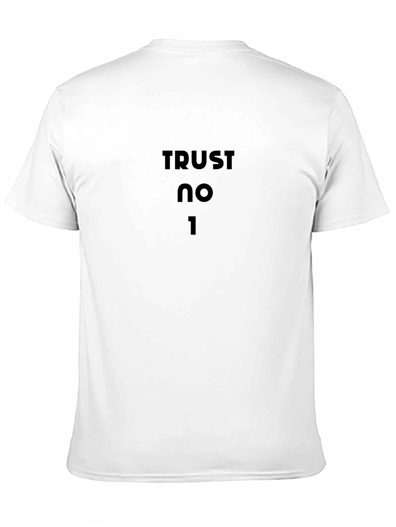 Trust No One Black T-Shirt