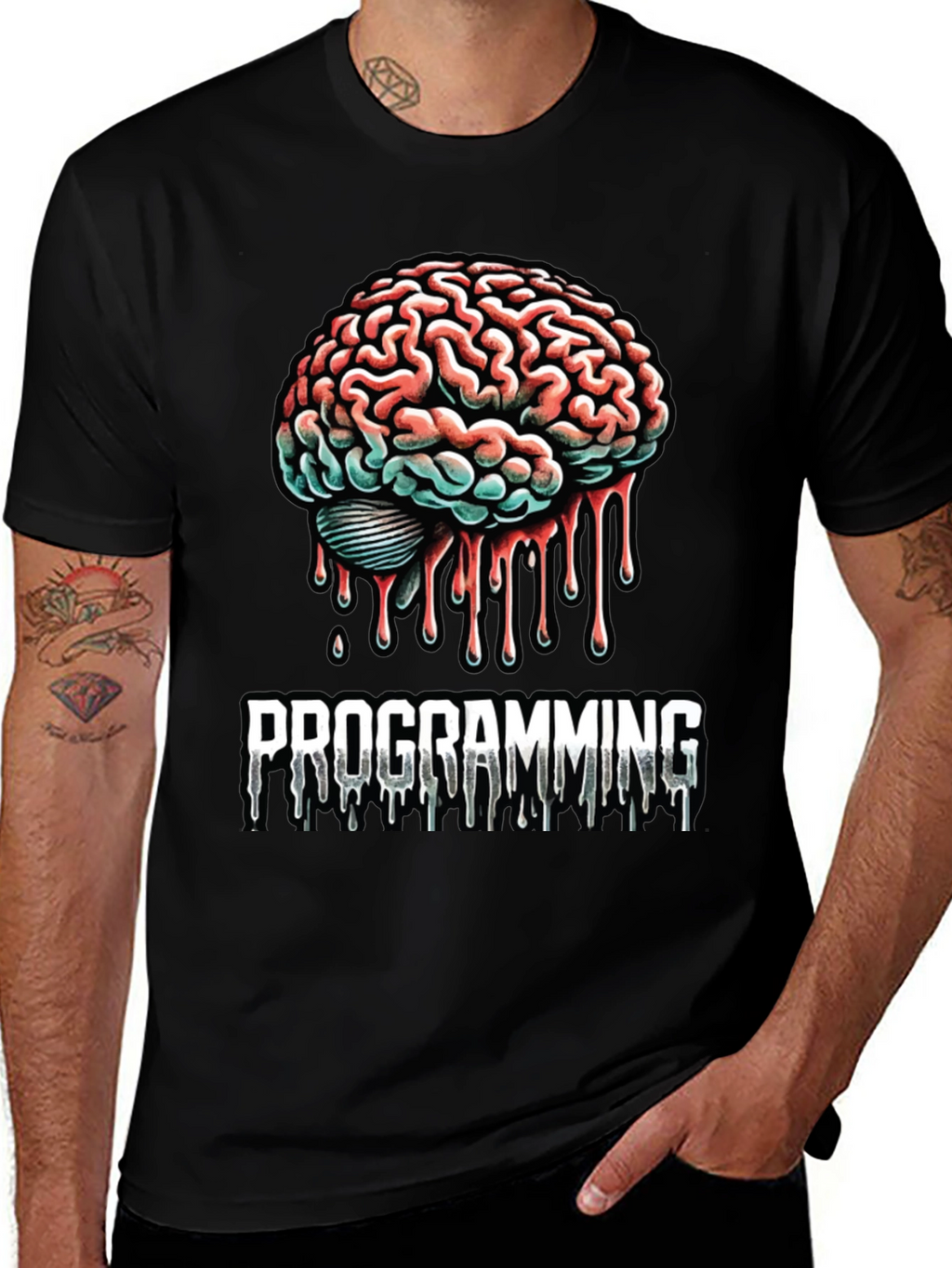 Programming Brain Mens T-Shirt