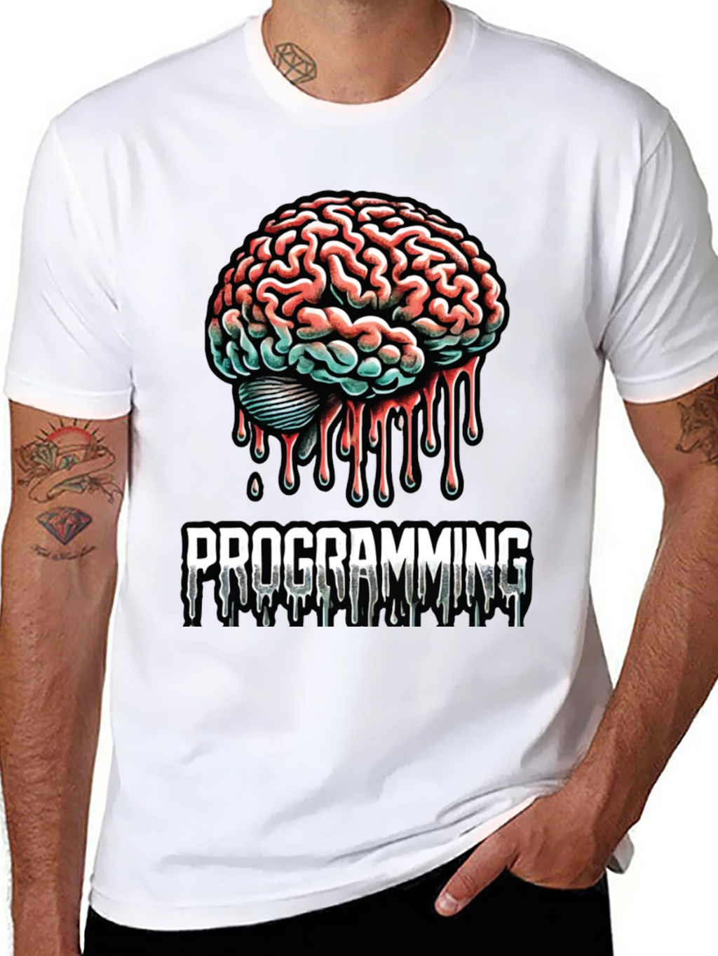 Programming Brain Mens T-Shirt