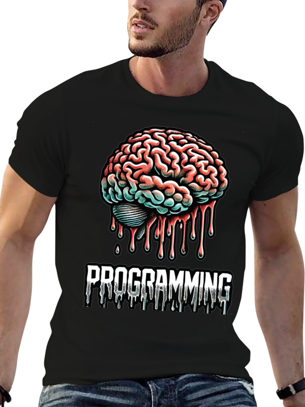 Programming Brain Mens T-Shirt