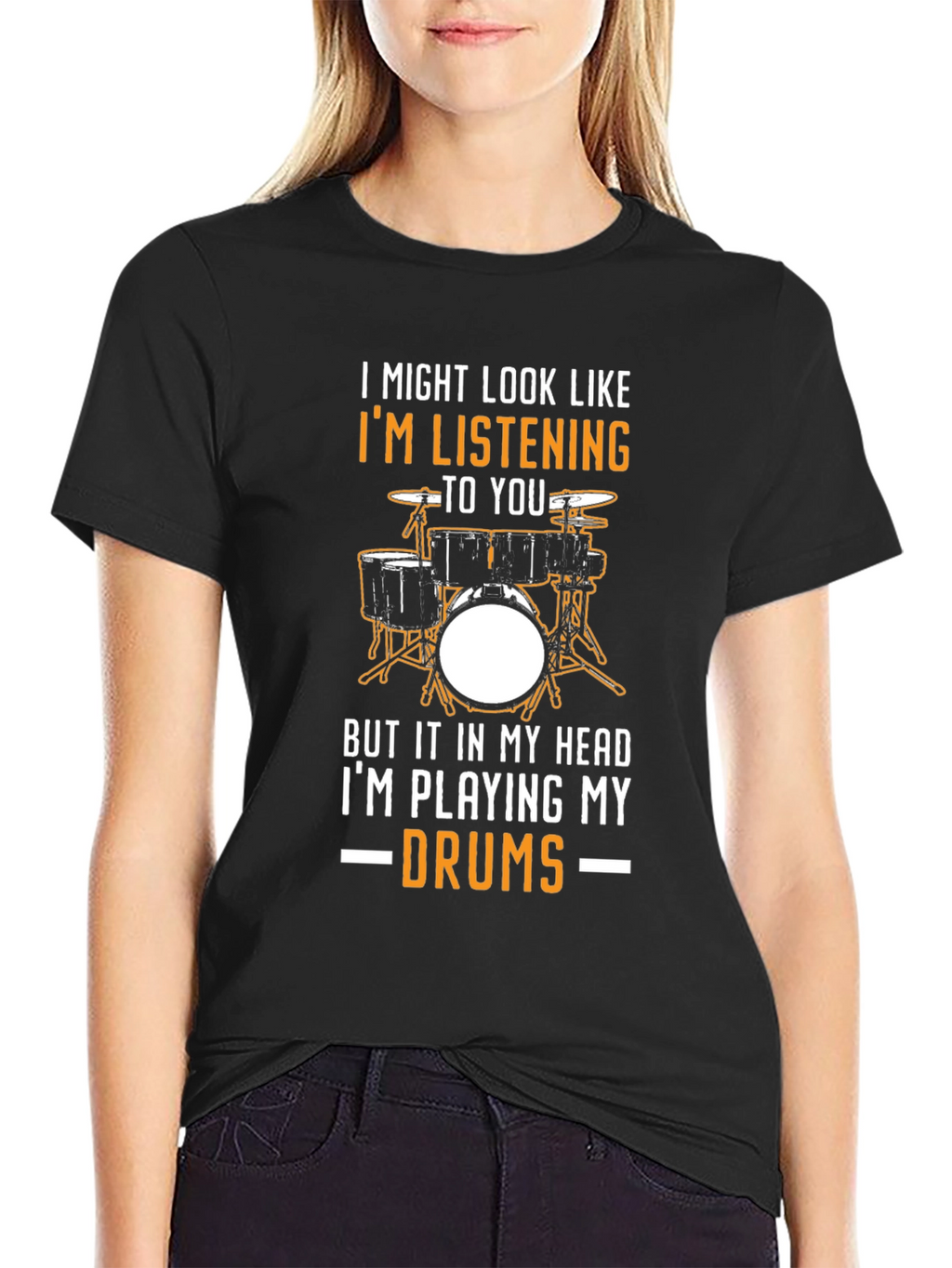 Drummer T-Shirt: Im Playing My Drums
