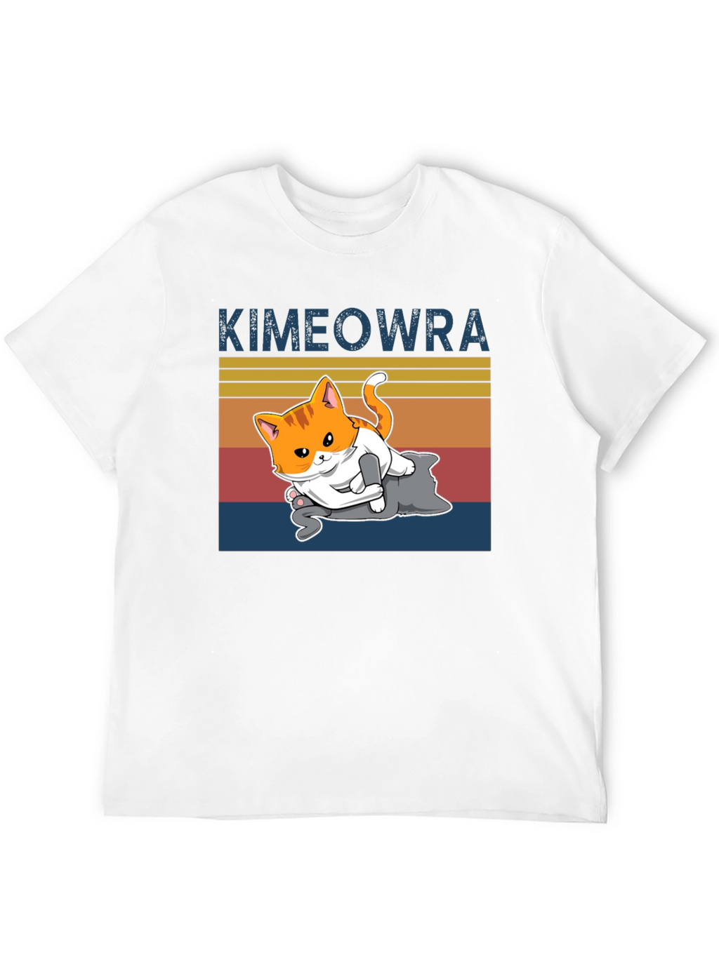 Kimeowra Funny Cat Jiu Jitsu T-Shirt