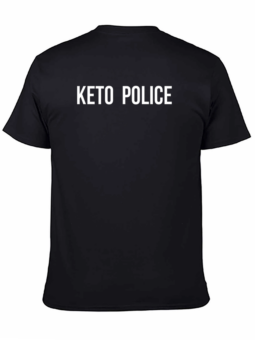 Keto Police Black T-Shirt