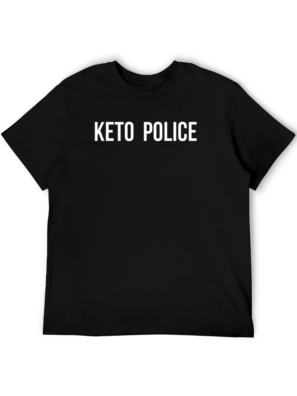 Keto Police Black T-Shirt
