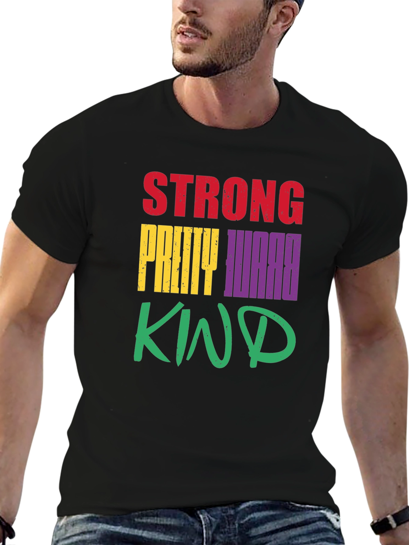 Strong Pretty Worthy Kind Graphic T-Shirt