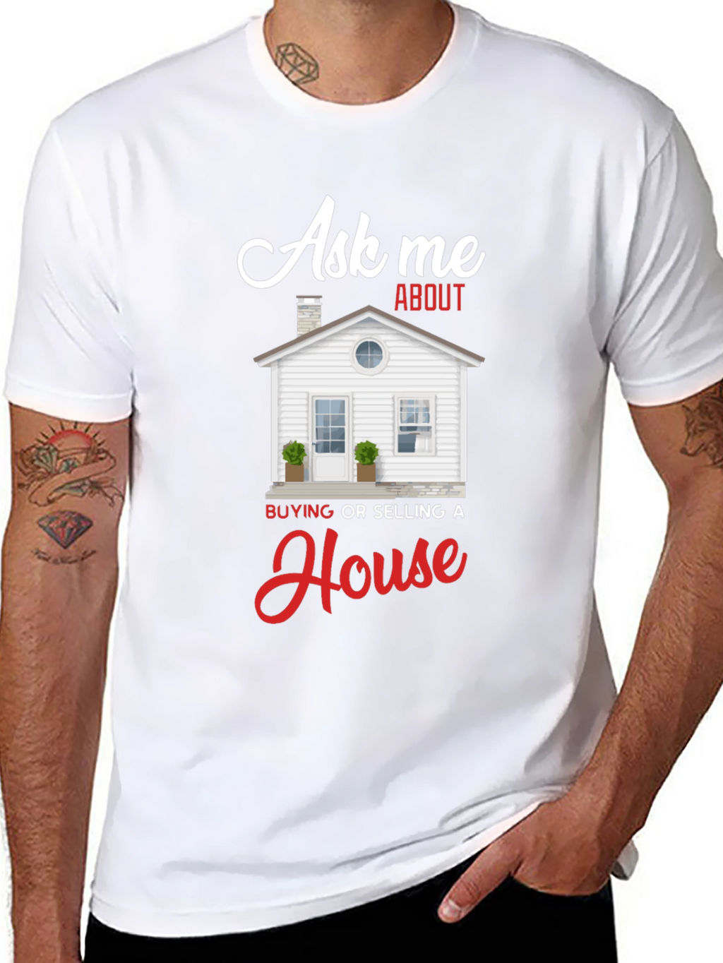 Ask Me About House T-Shirt