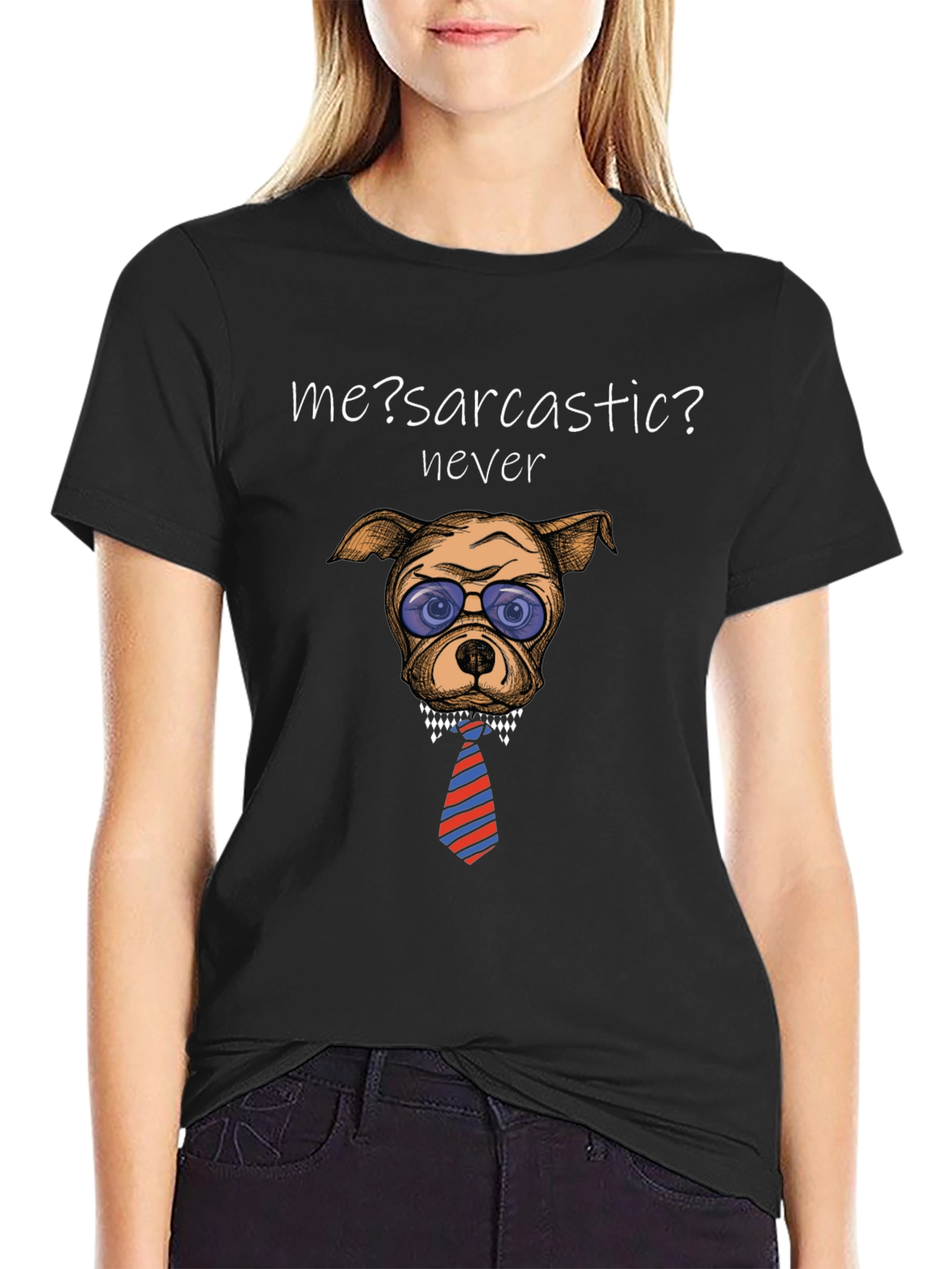 Sarcastic Dog Graphic Tee