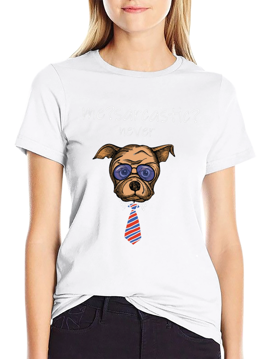 Sarcastic Dog Graphic Tee