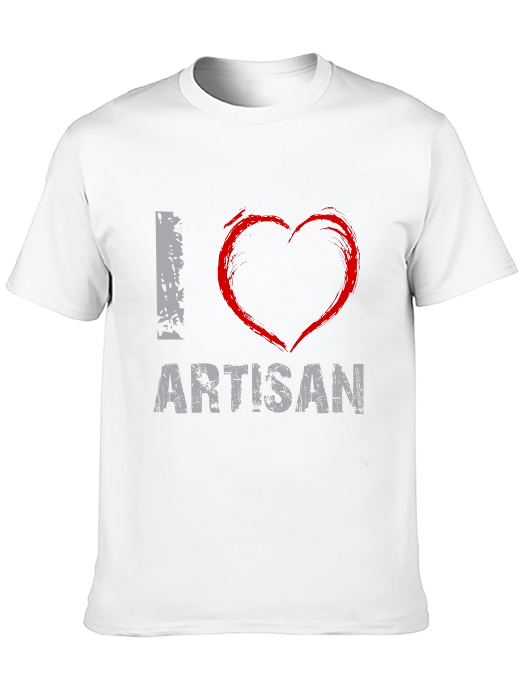 I Love Artisan Graphic T-Shirt - Casual Wear