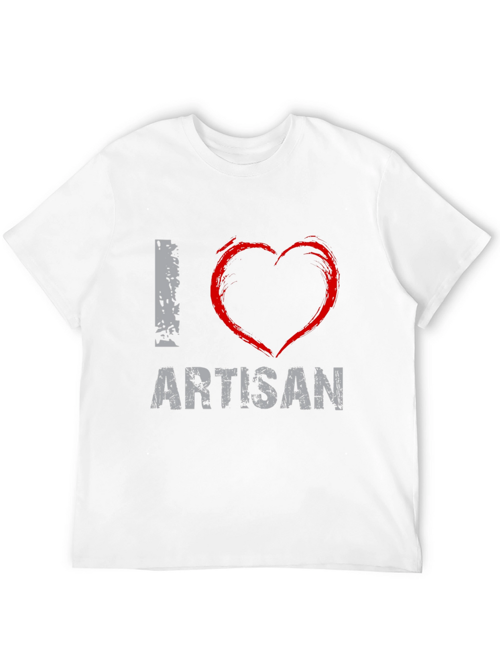 I Love Artisan Graphic T-Shirt - Casual Wear