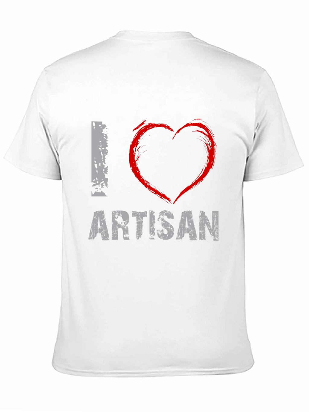 I Love Artisan Graphic T-Shirt - Casual Wear