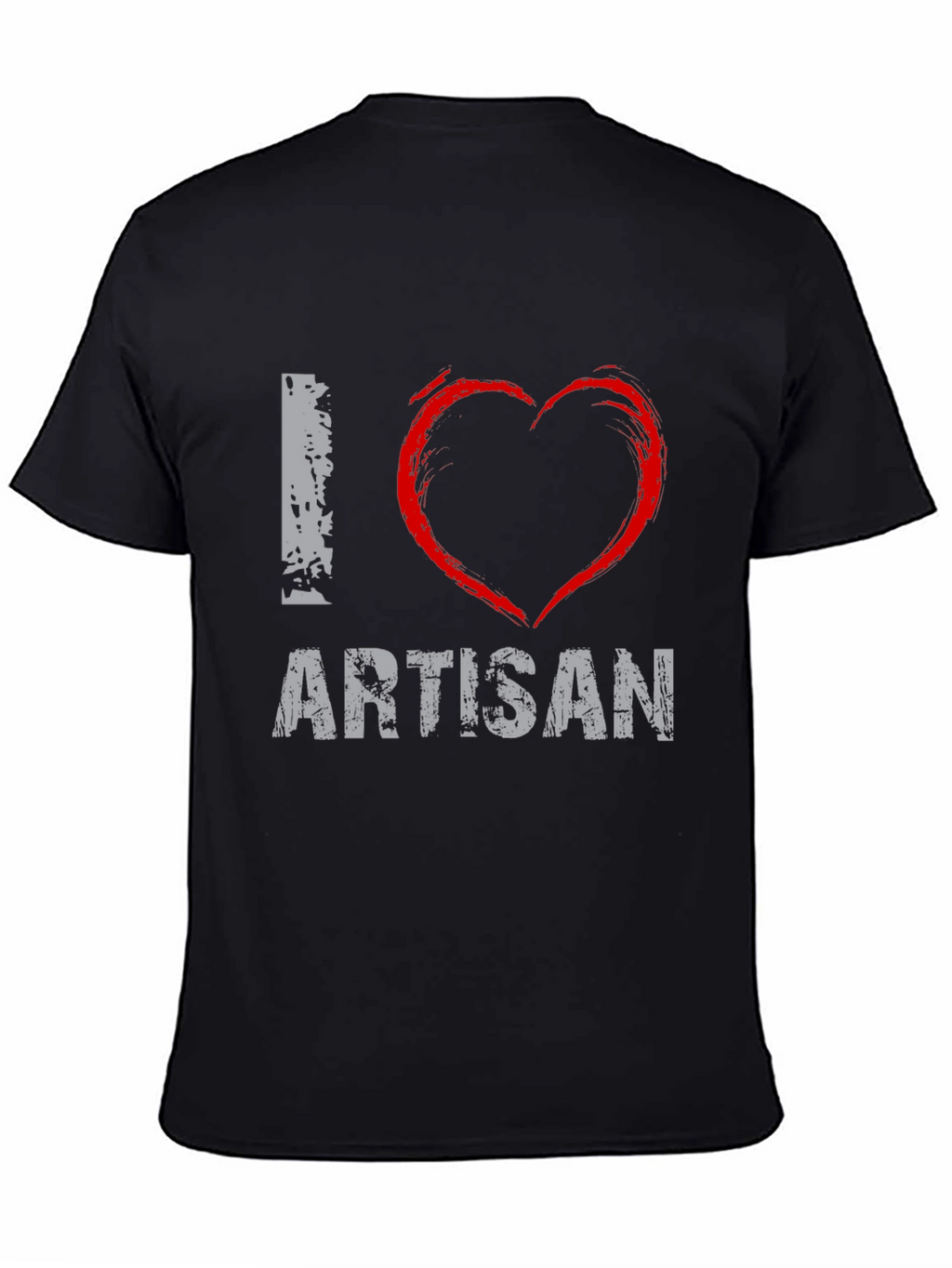 I Love Artisan Graphic T-Shirt - Casual Wear