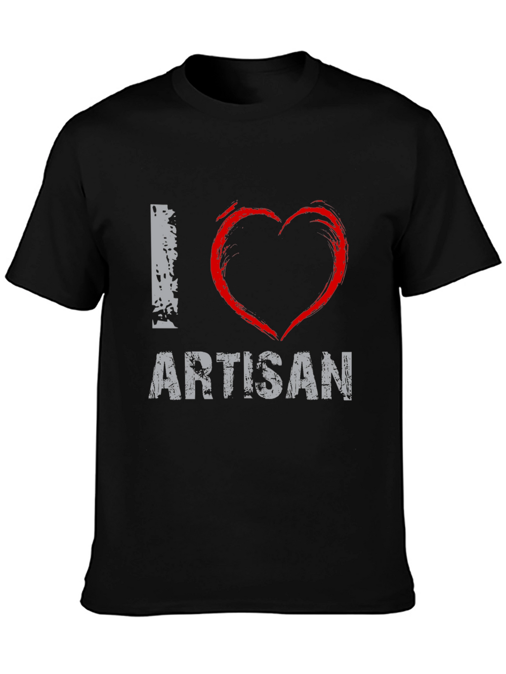 I Love Artisan Graphic T-Shirt - Casual Wear