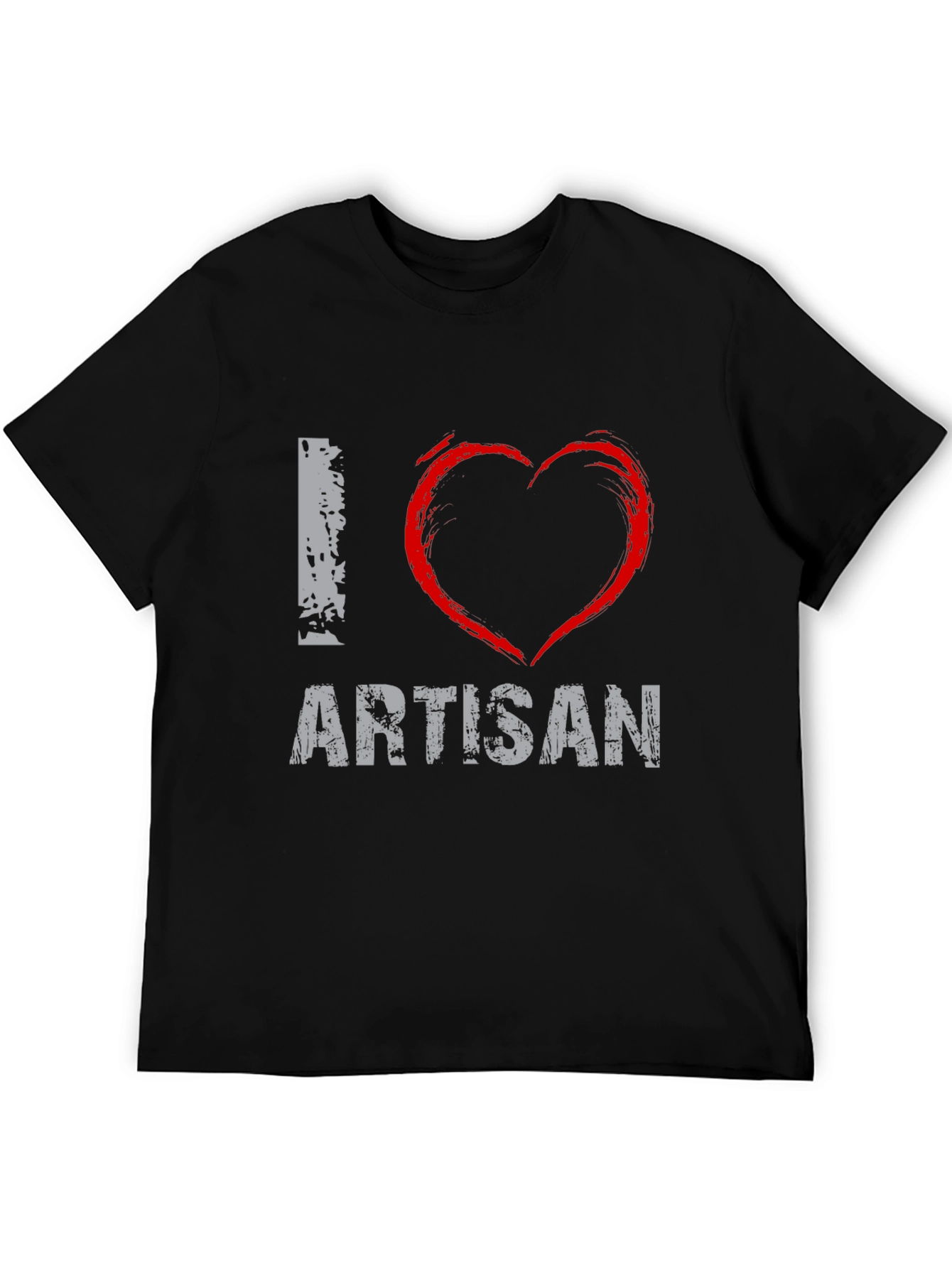 I Love Artisan Graphic T-Shirt - Casual Wear