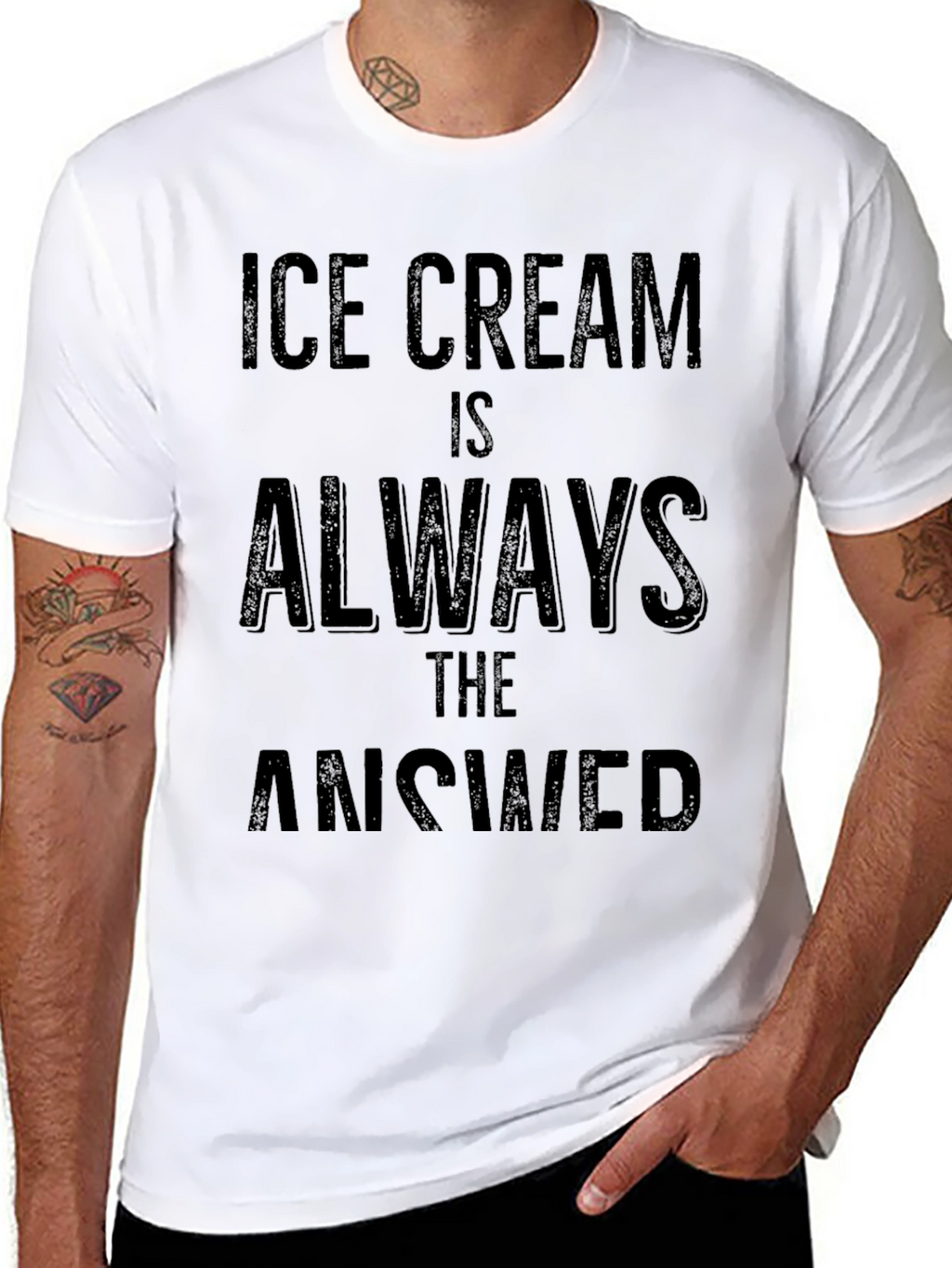 Ice Cream is Always the Answer T-Shirt