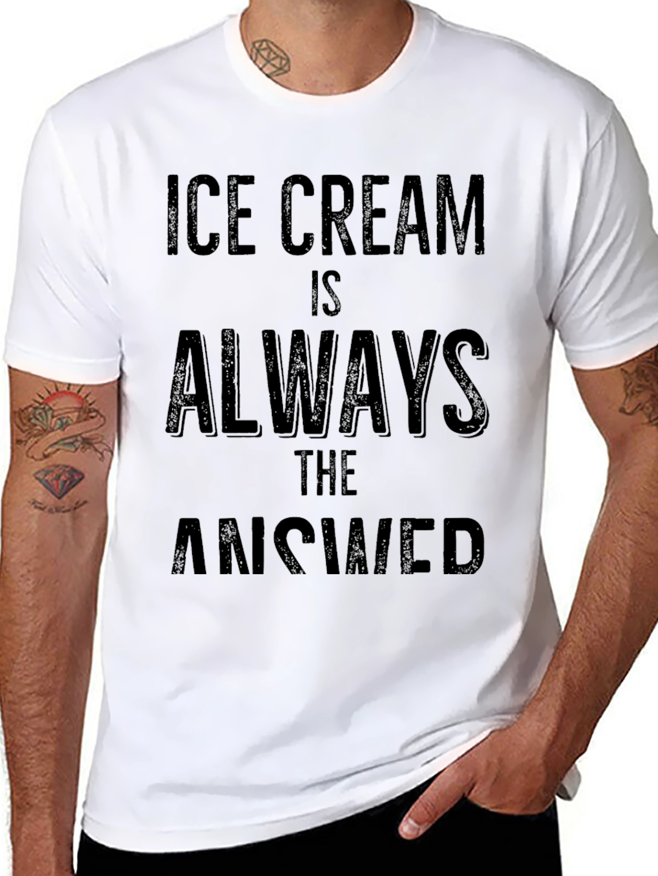 Ice Cream is Always the Answer T-Shirt