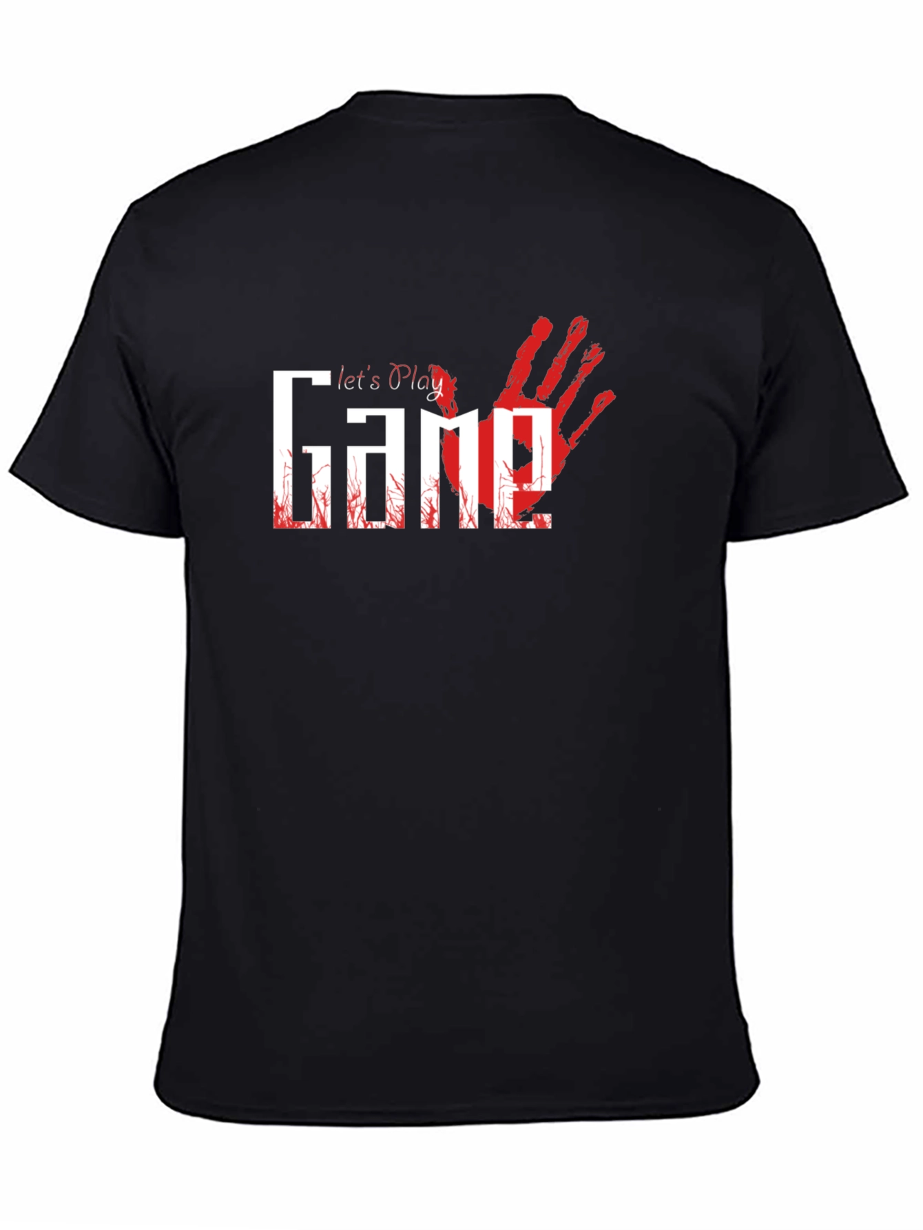 Lets Play Game Tee - Horror Theme