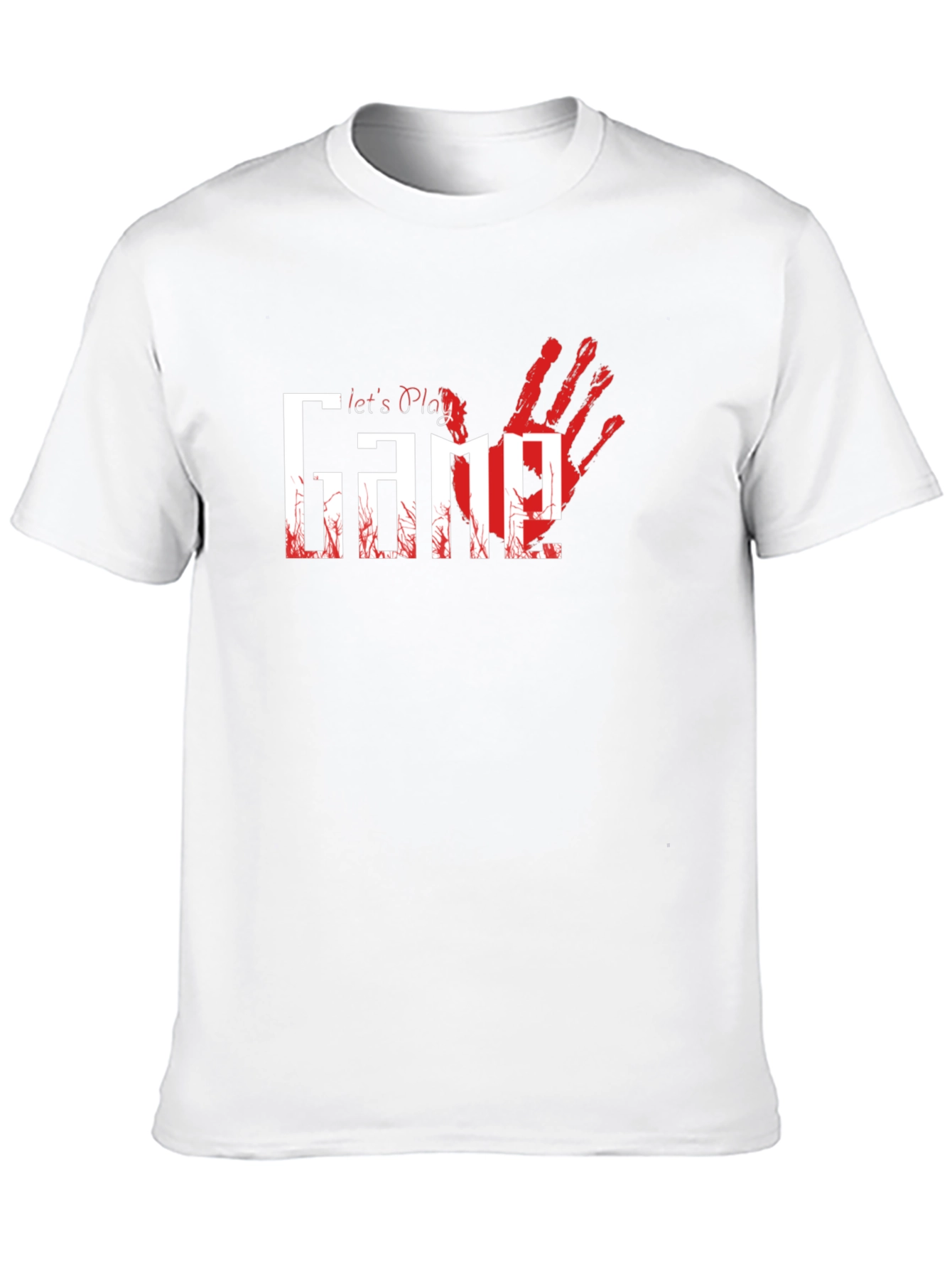 Lets Play Game Tee - Horror Theme