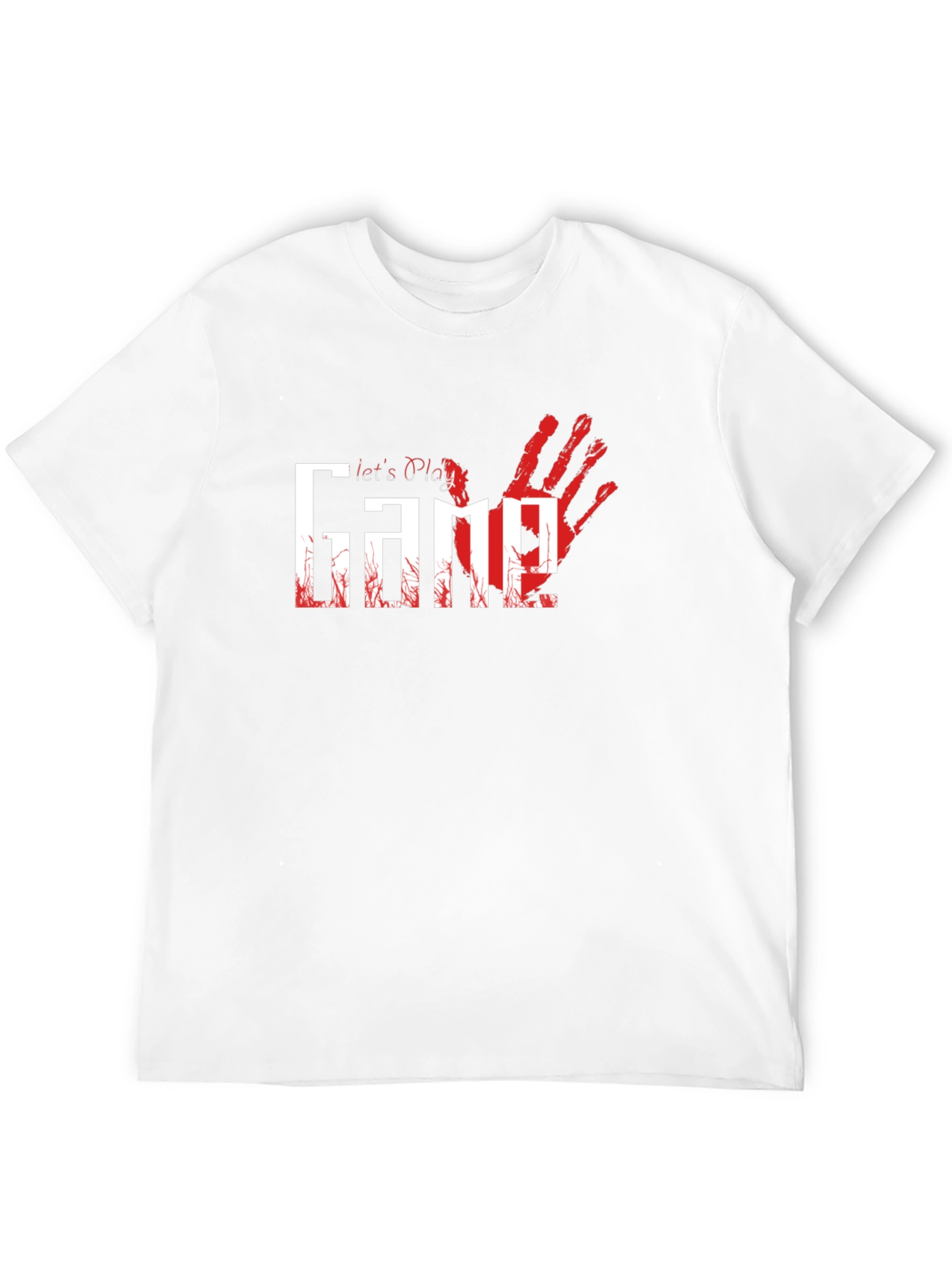 Lets Play Game Tee - Horror Theme
