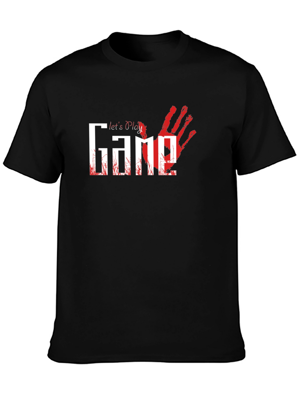 Lets Play Game Tee - Horror Theme