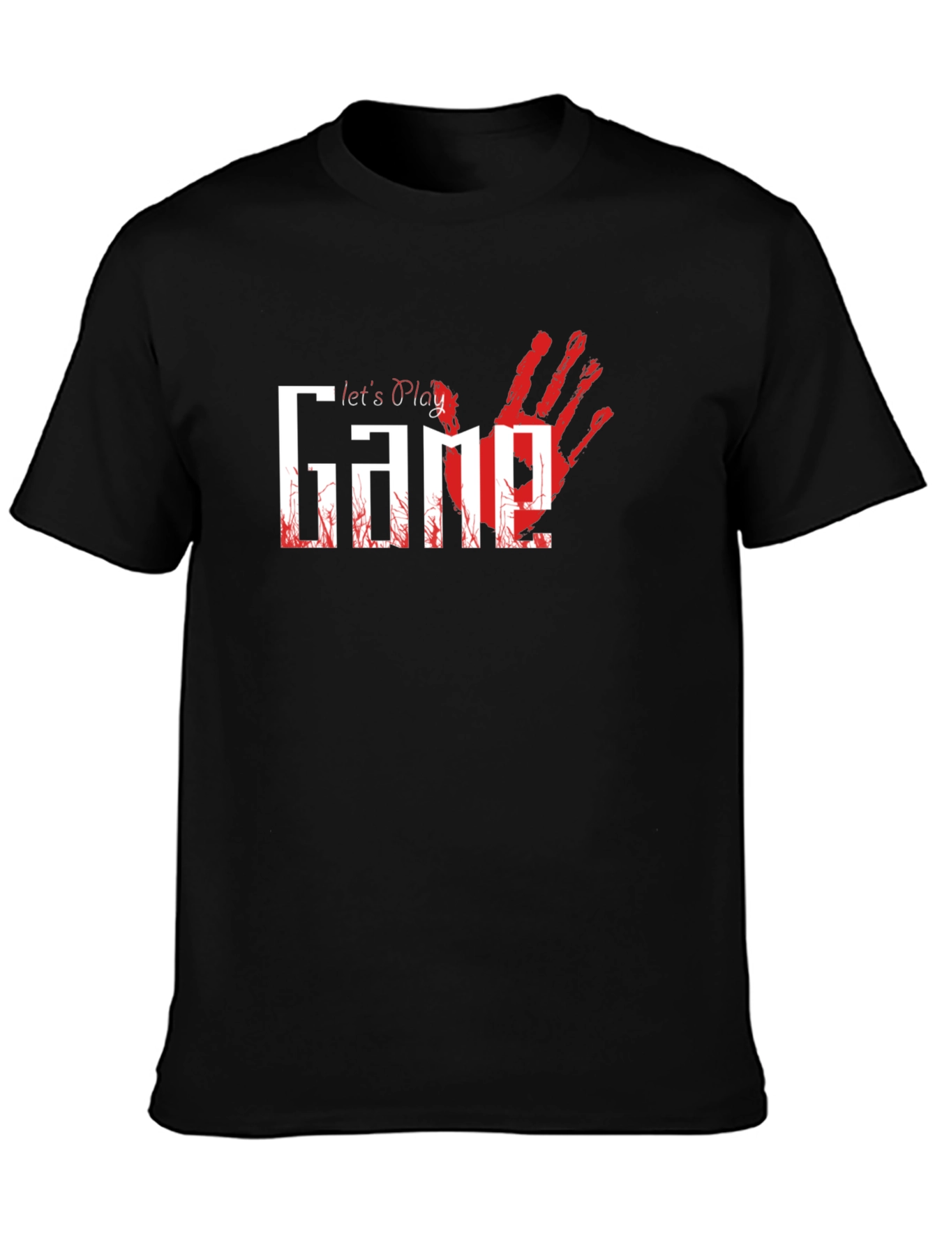 Lets Play Game Tee - Horror Theme