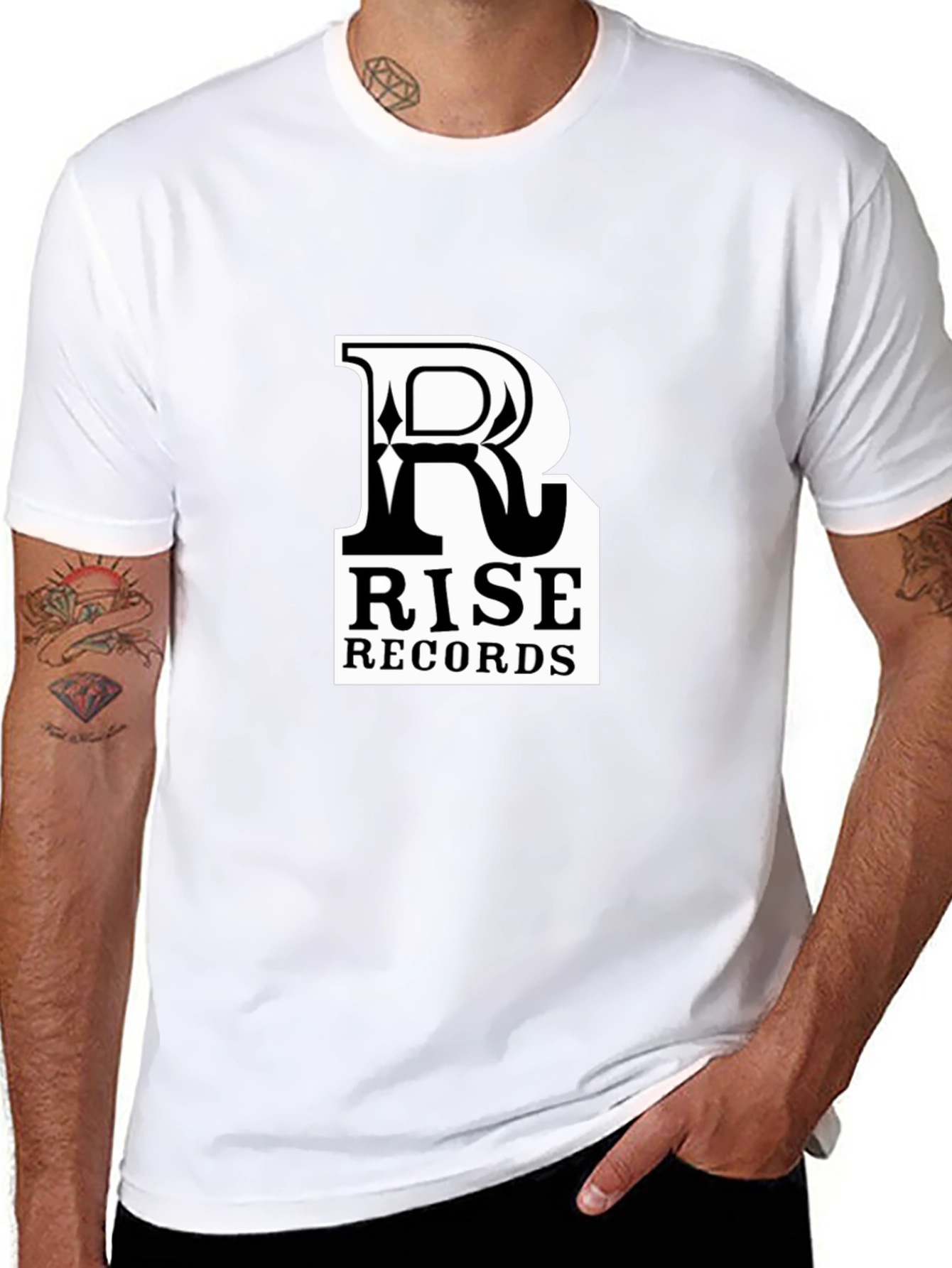 Rise Records Black T-Shirt