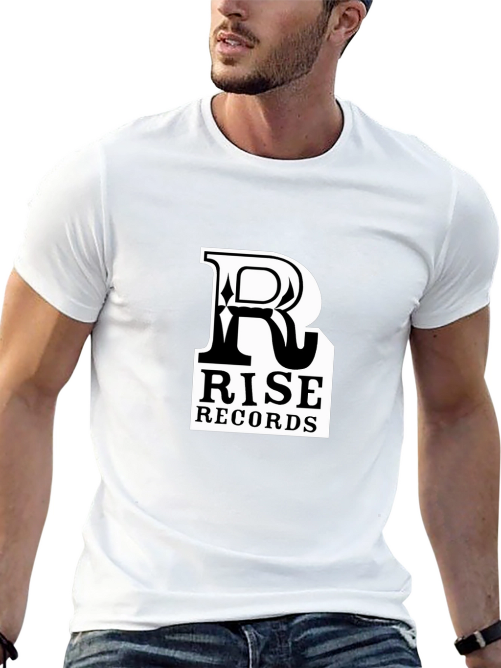 Rise Records Black T-Shirt