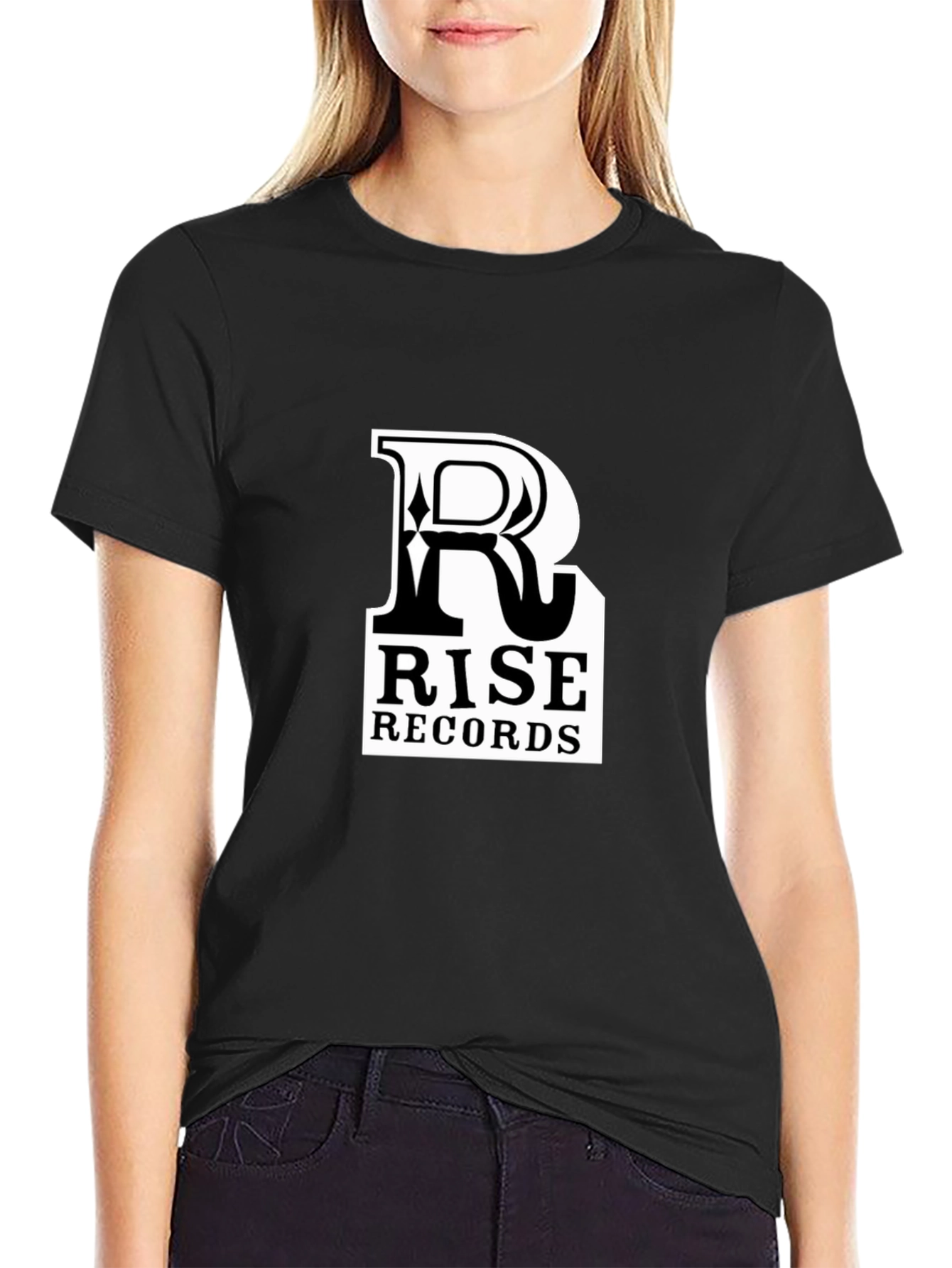 Rise Records Black T-Shirt