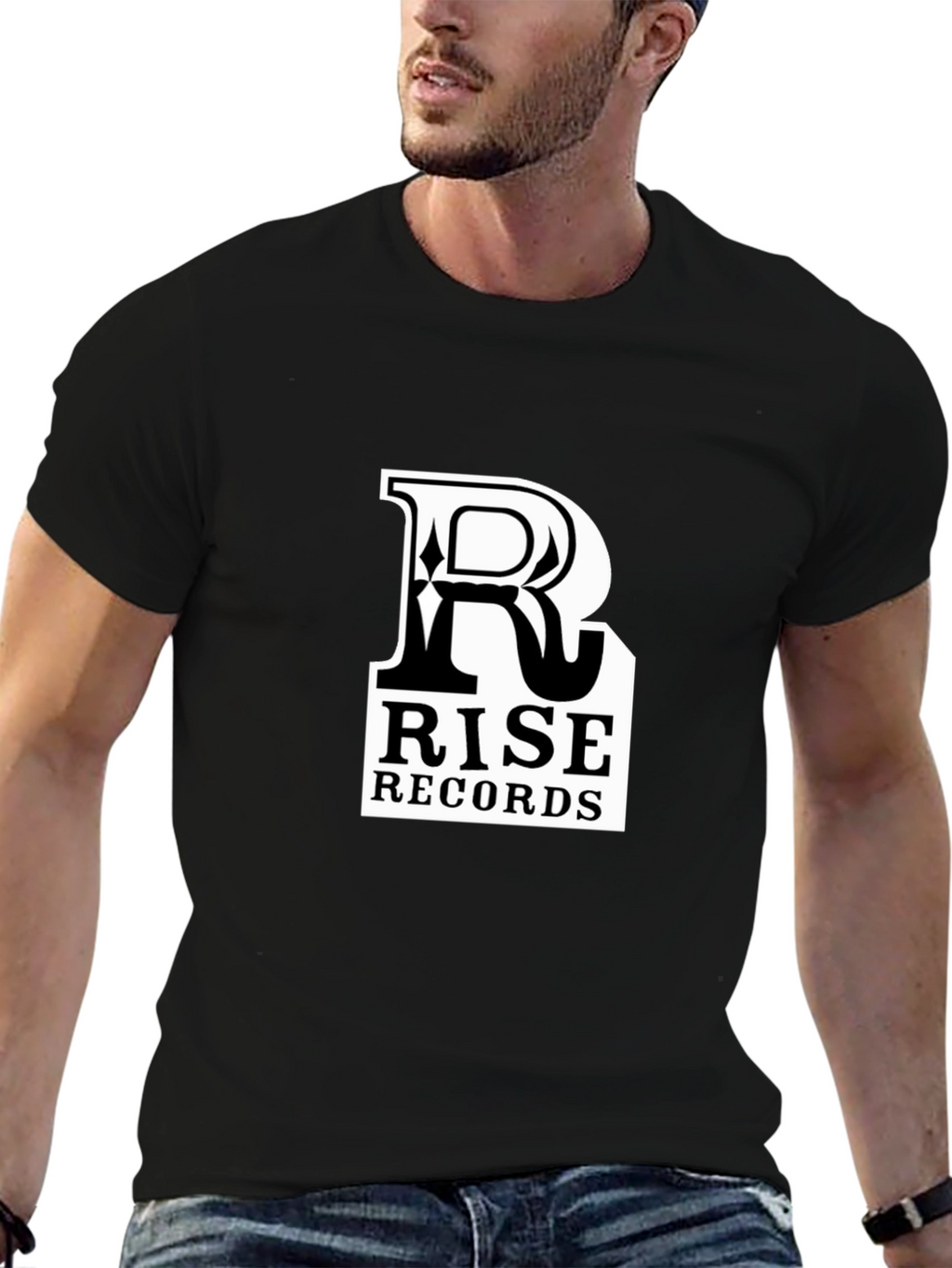 Rise Records Black T-Shirt