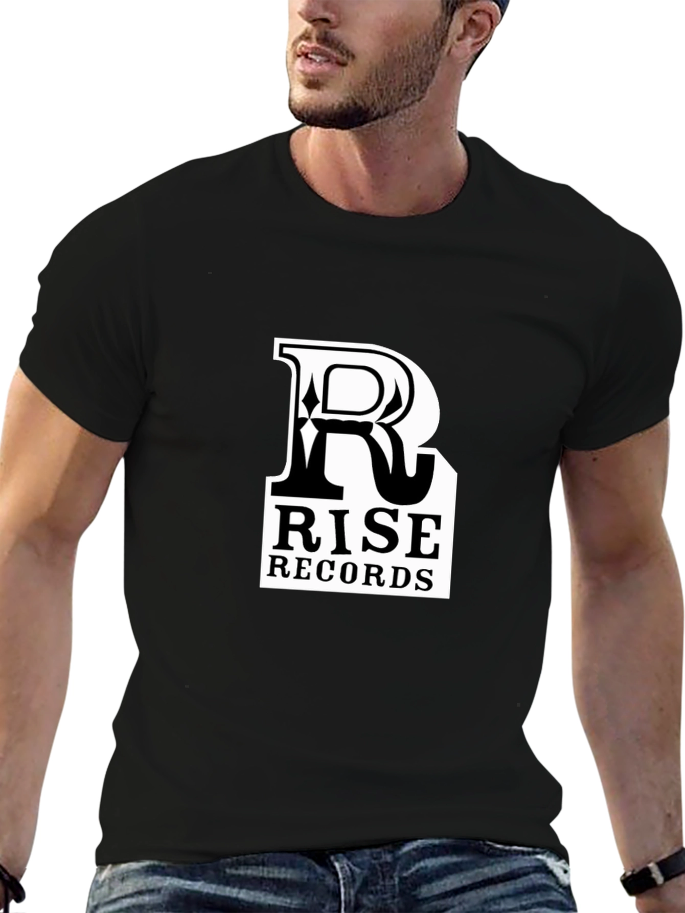 Rise Records Black T-Shirt