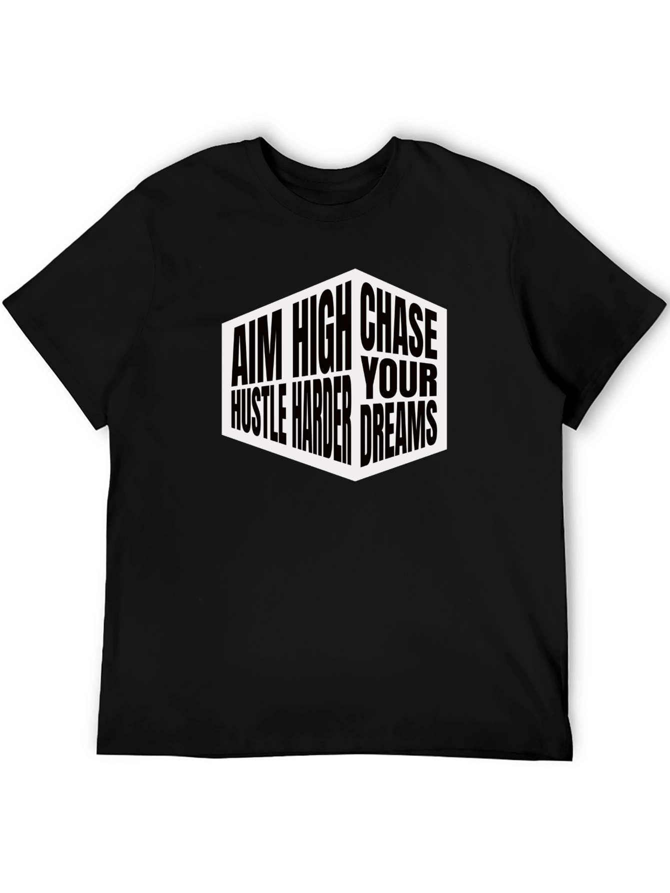 Aim High Graphic T-Shirt - Hustle Harder Motivation