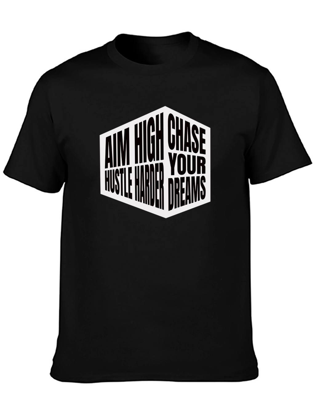 Aim High Graphic T-Shirt - Hustle Harder Motivation