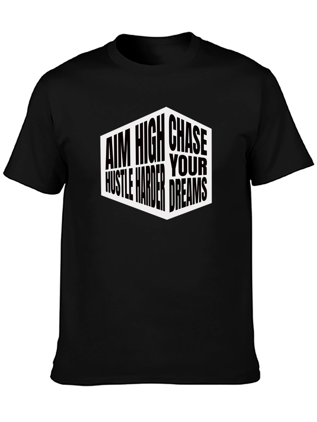 Aim High Graphic T-Shirt - Hustle Harder Motivation