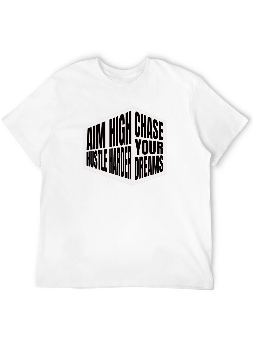Aim High Graphic T-Shirt - Hustle Harder Motivation