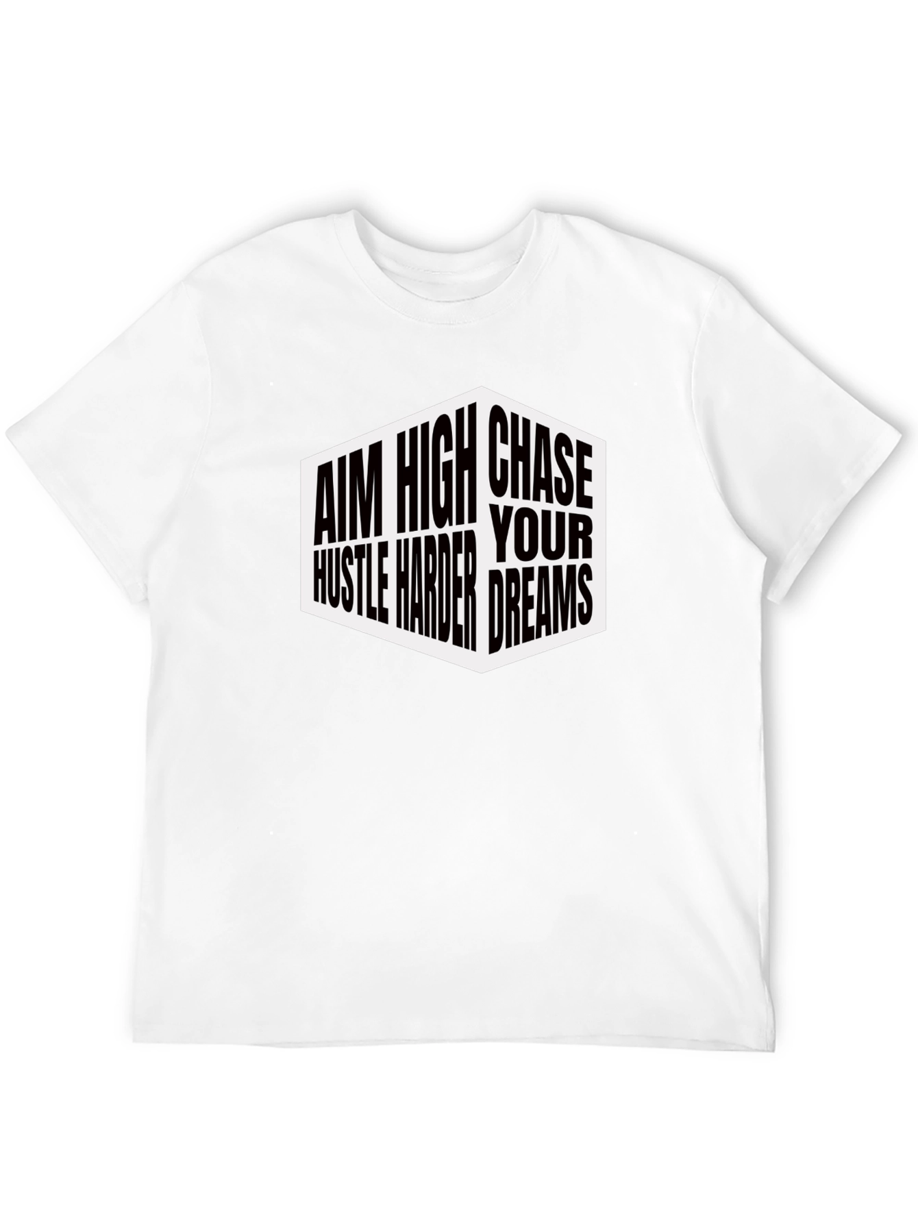 Aim High Graphic T-Shirt - Hustle Harder Motivation