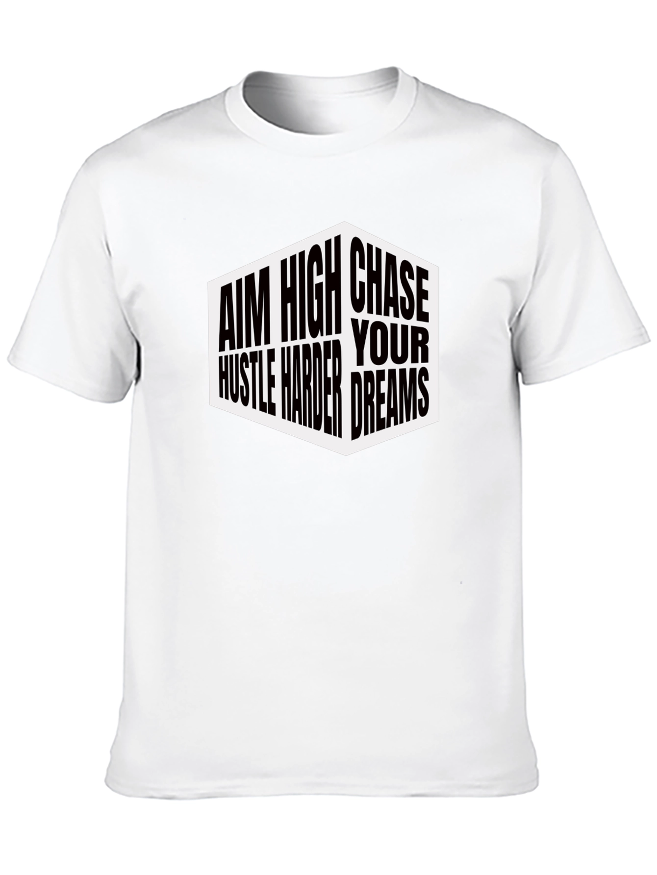 Aim High Graphic T-Shirt - Hustle Harder Motivation