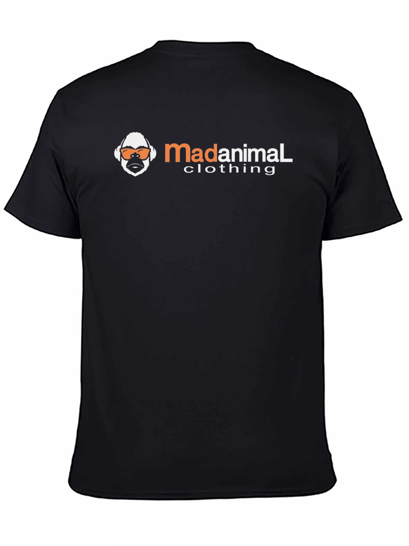 MadAnimal Clothing Black T-Shirt with Graphic Logo