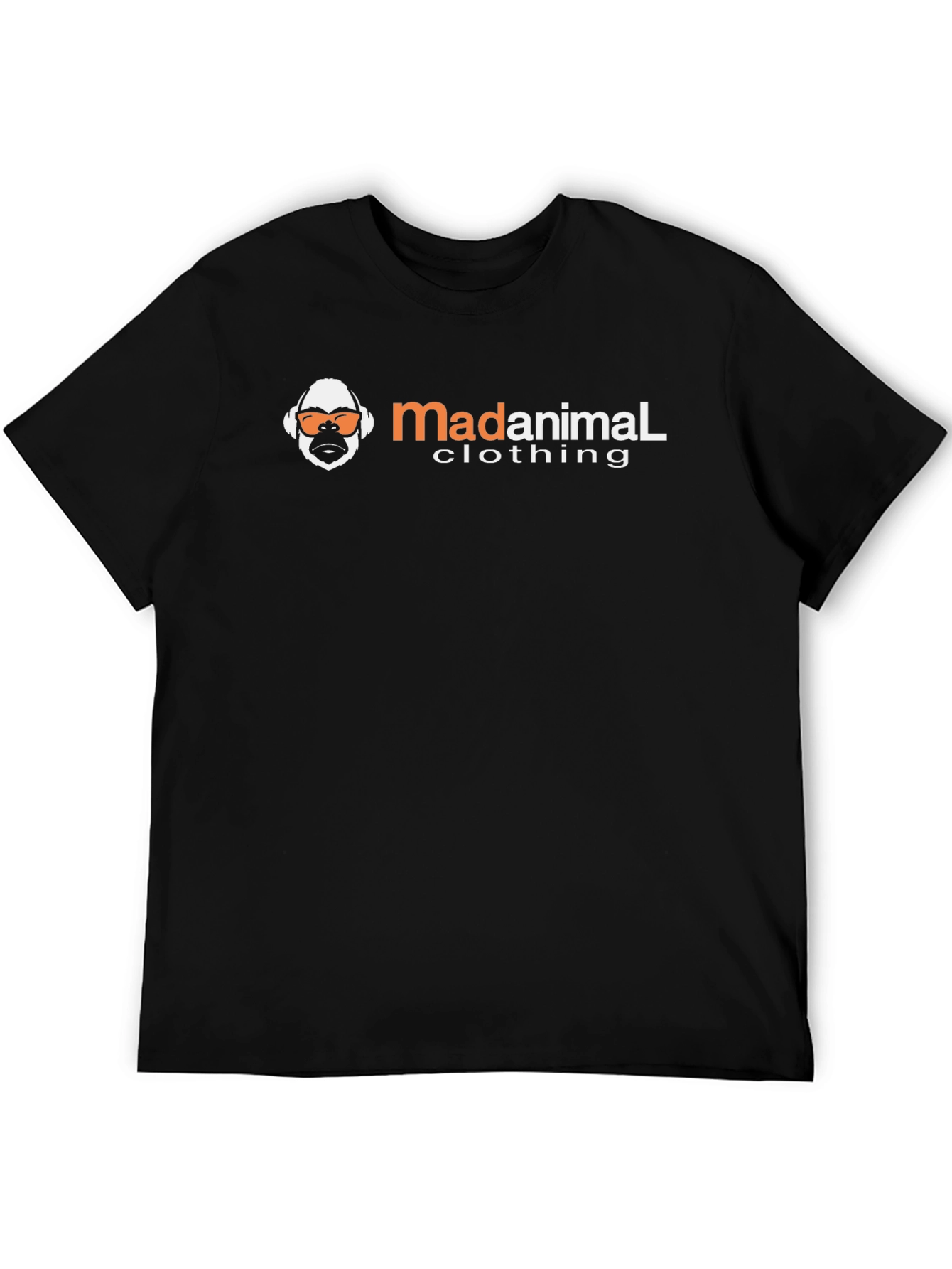 MadAnimal Clothing Black T-Shirt with Graphic Logo
